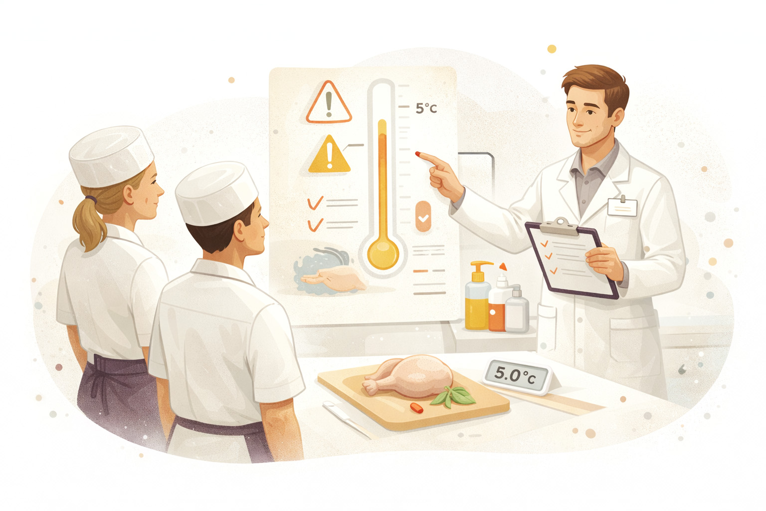 Food safety, HACCP and hygiene training delivered by First Aid Coaching