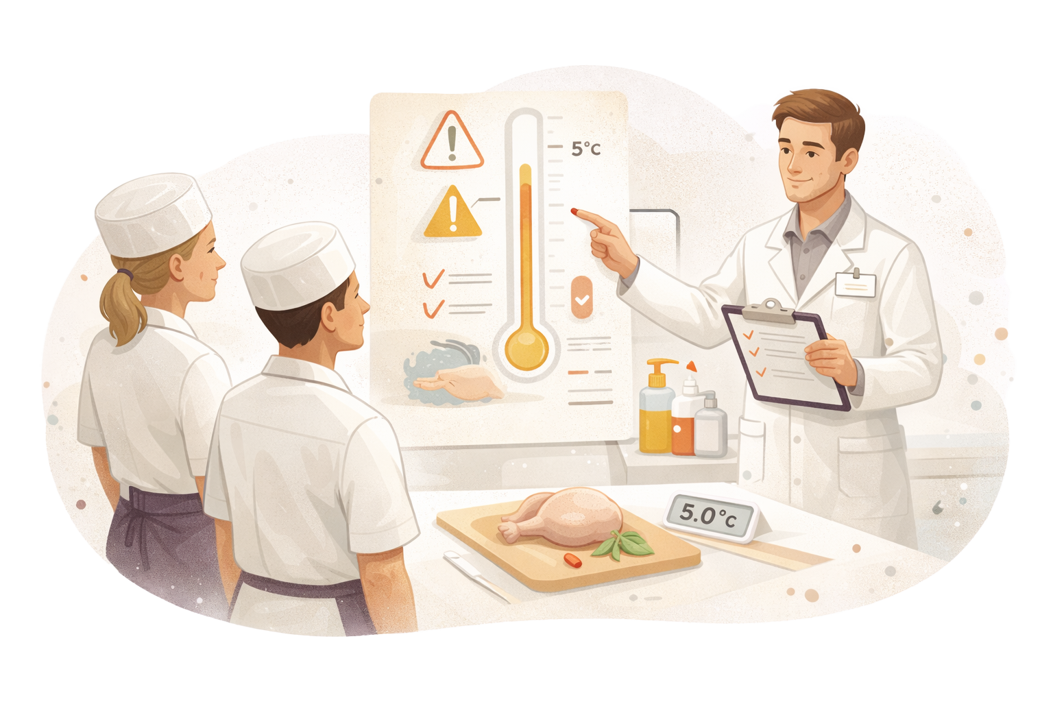 Food safety, HACCP and hygiene training delivered by First Aid Coaching