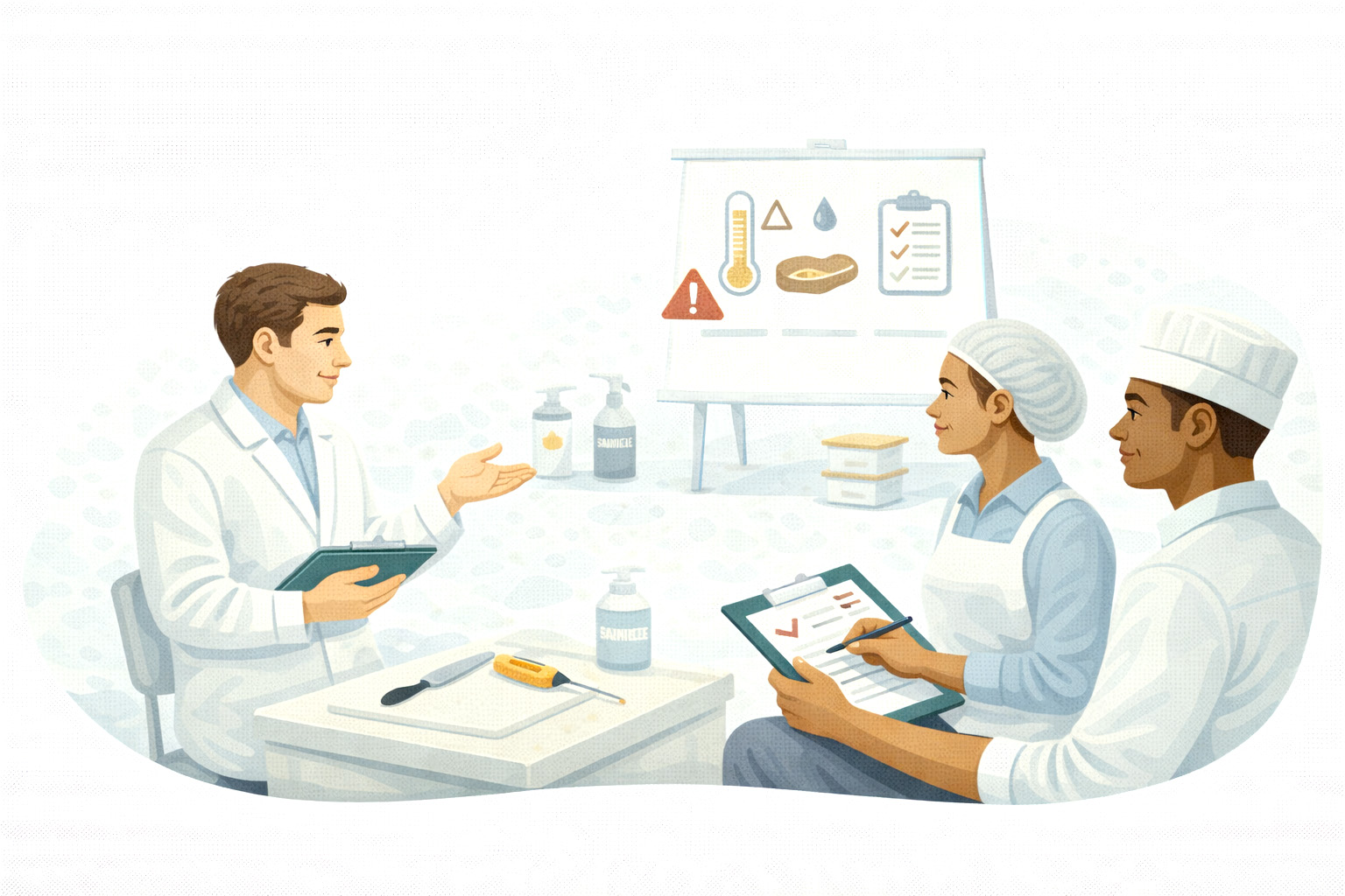 HACCP basic food hygiene training delivered by First Aid Coaching