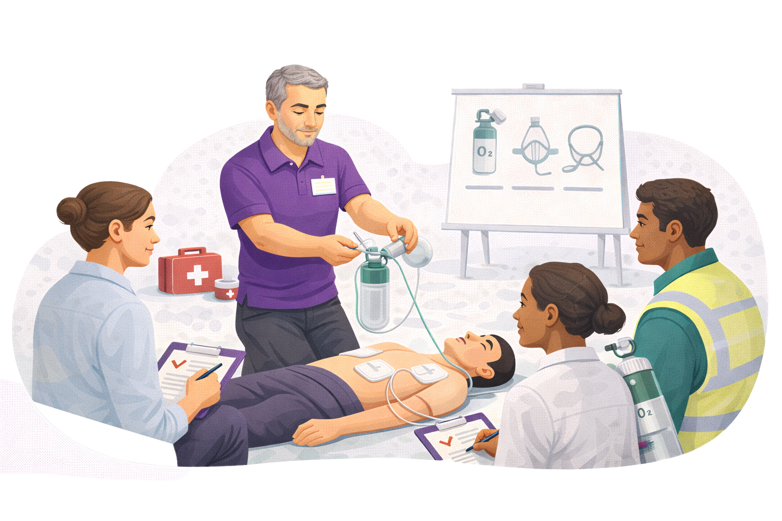 Oxygen therapy training for healthcare and emergency care professionals in Ireland