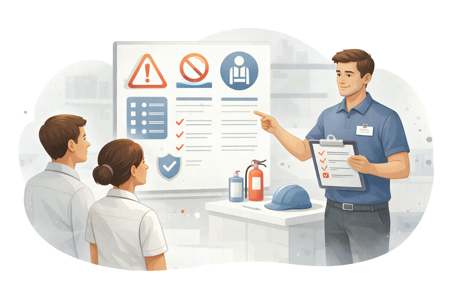 Workplace safety and compliance training delivered by First Aid Coaching