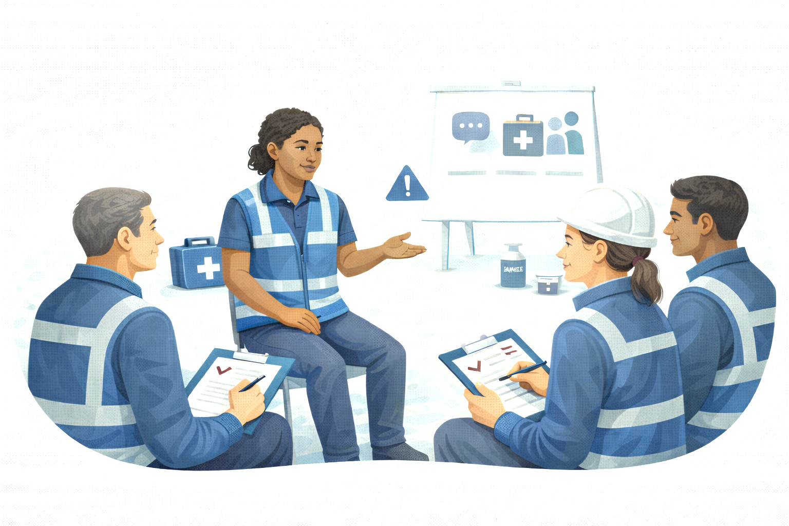 DEI awareness training focused on workplace safety and first aid practice in Ireland