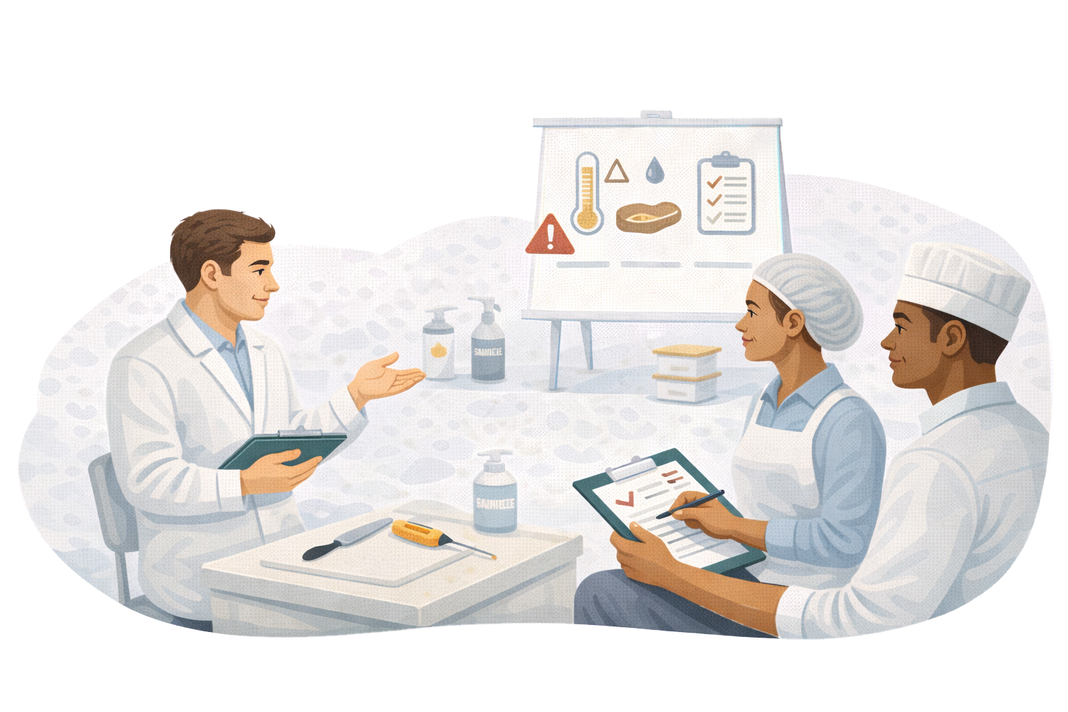 HACCP basic food hygiene training delivered by First Aid Coaching