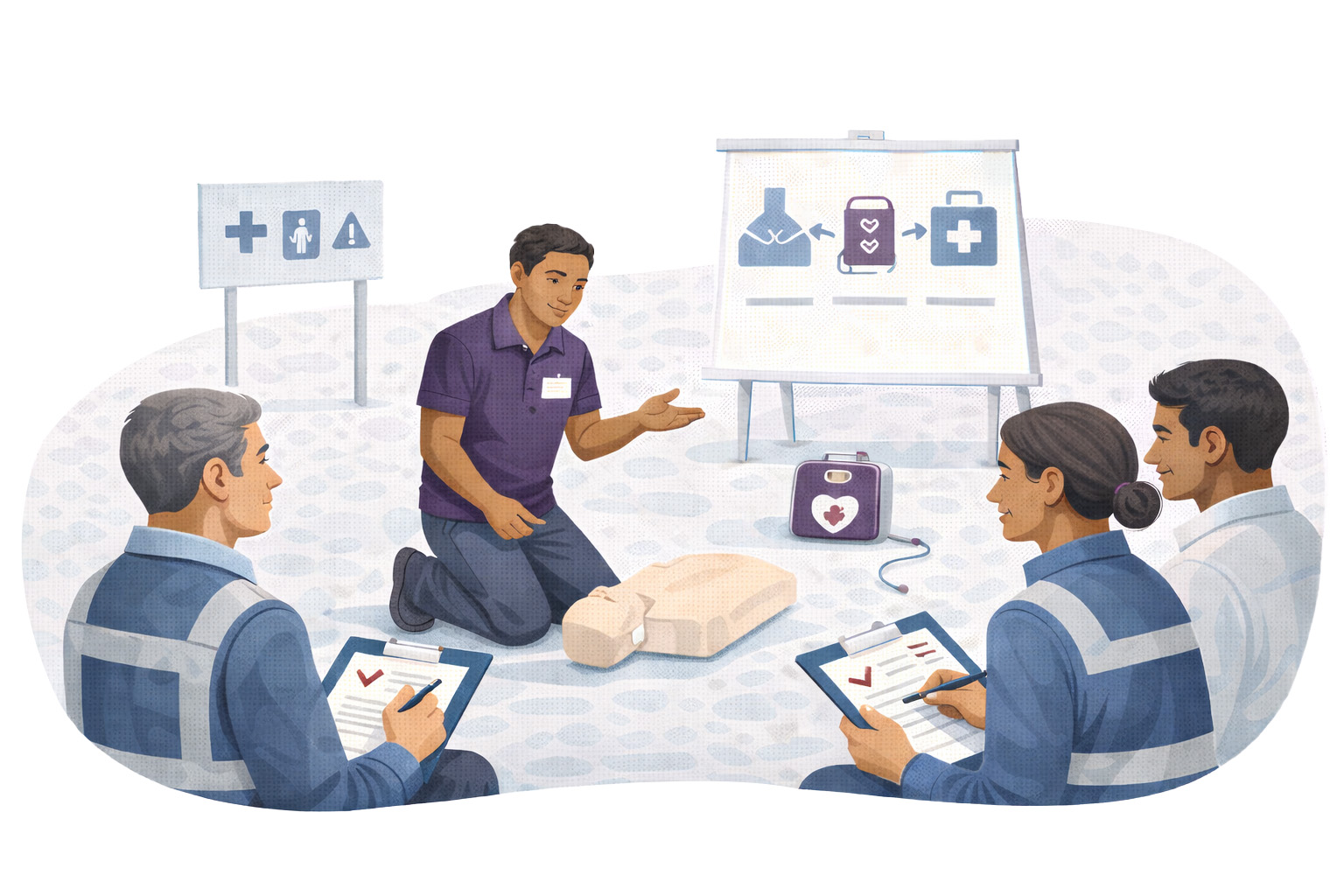 PHECC First Aid Response Instructor training in Irelan