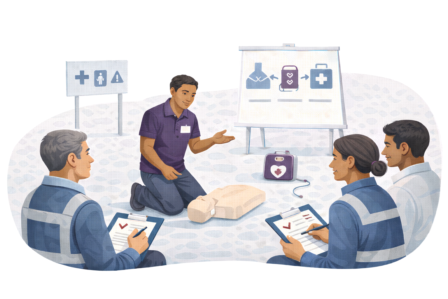 PHECC First Aid Response Instructor training in Irelan